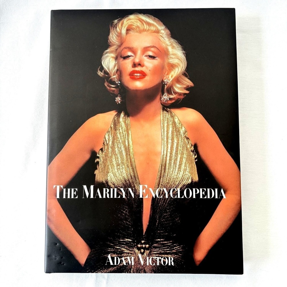 The Marilyn Encyclopedia Marilyn Monroe Hardcover Coffee Table Book 1999